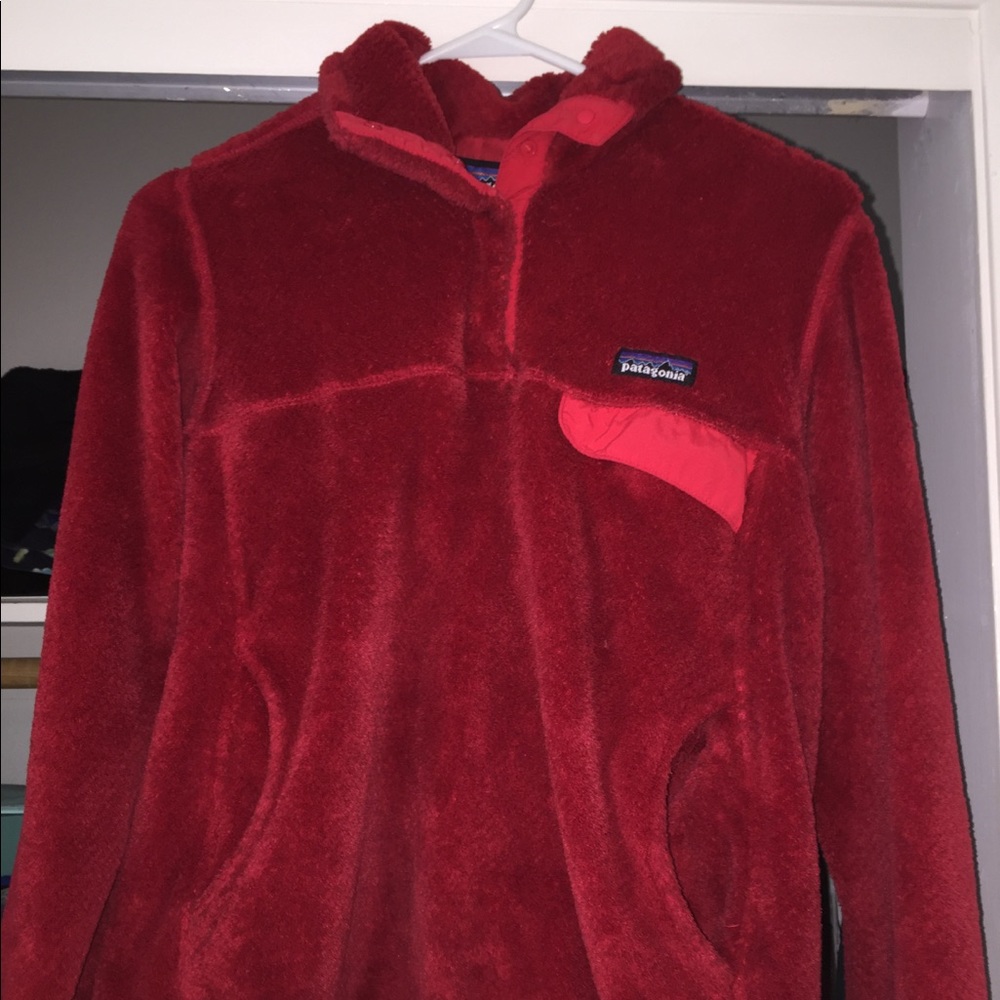 Patagonia snap fleece pullover