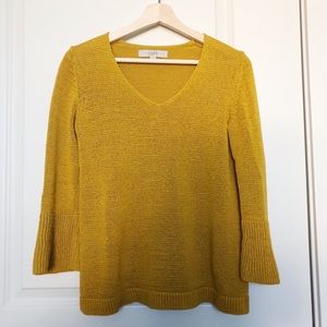 LOFT V-neck sweater size S.