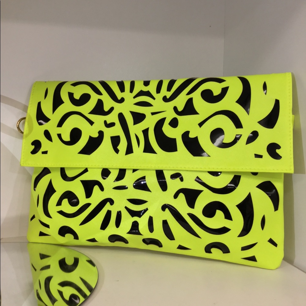 Yellow Clutch Purse
