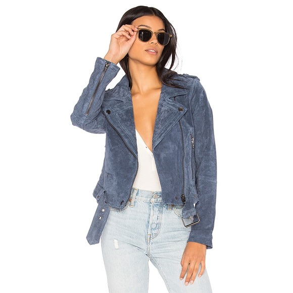 Blank NYC Jackets & Blazers - PRICE FIRM || Blank NYC Suede Moto Jacket