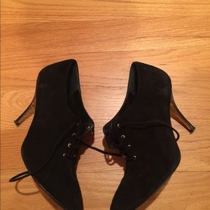 Beverly Feldman boots. Very fine quality suede.