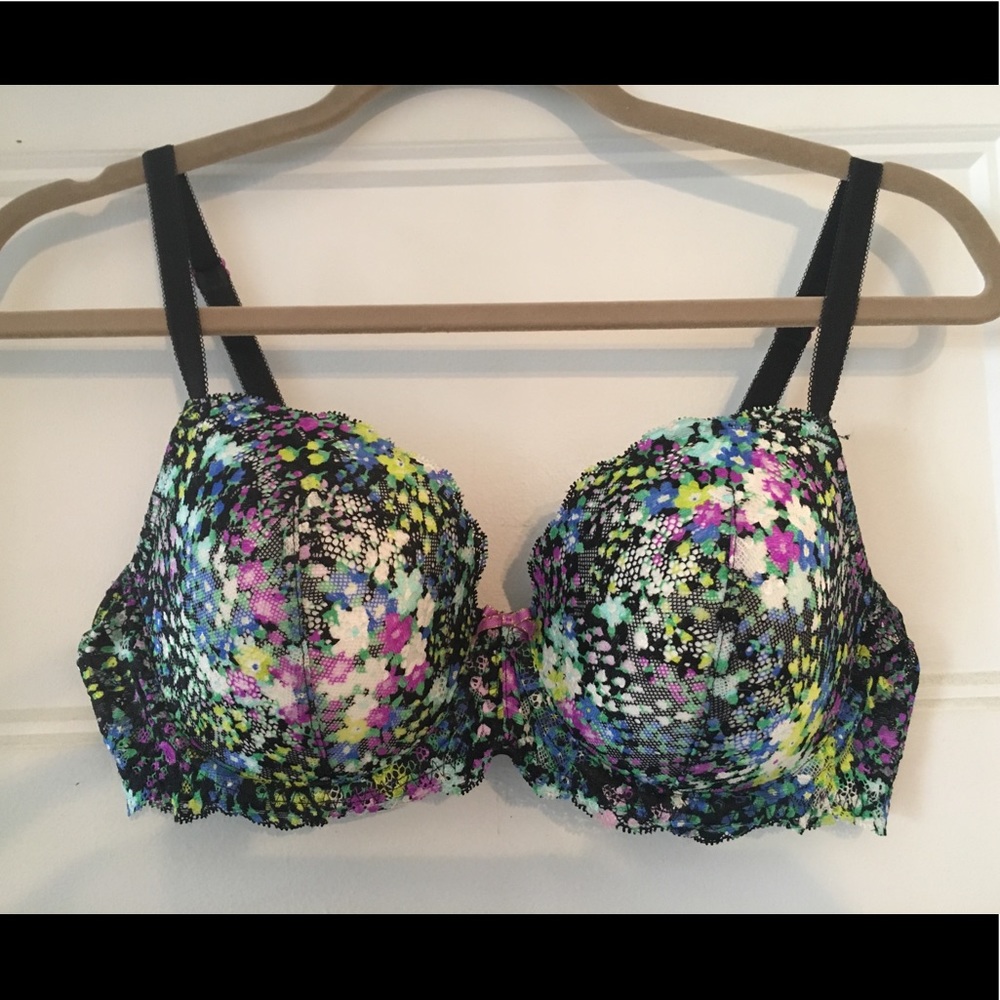 Dream Angels Floral Lace Demi Bra