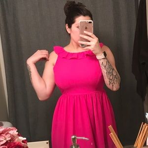 Kate Spade hot pink dress