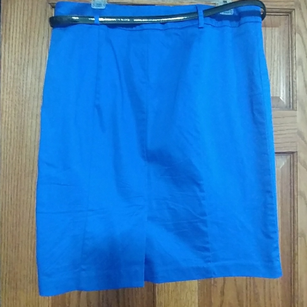 Apt 9 Ladies Royal Blue Skirt - Picture 2 of 6