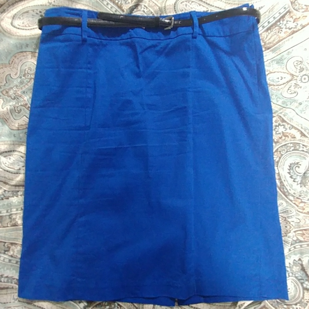 Apt 9 Ladies Royal Blue Skirt - Picture 5 of 6