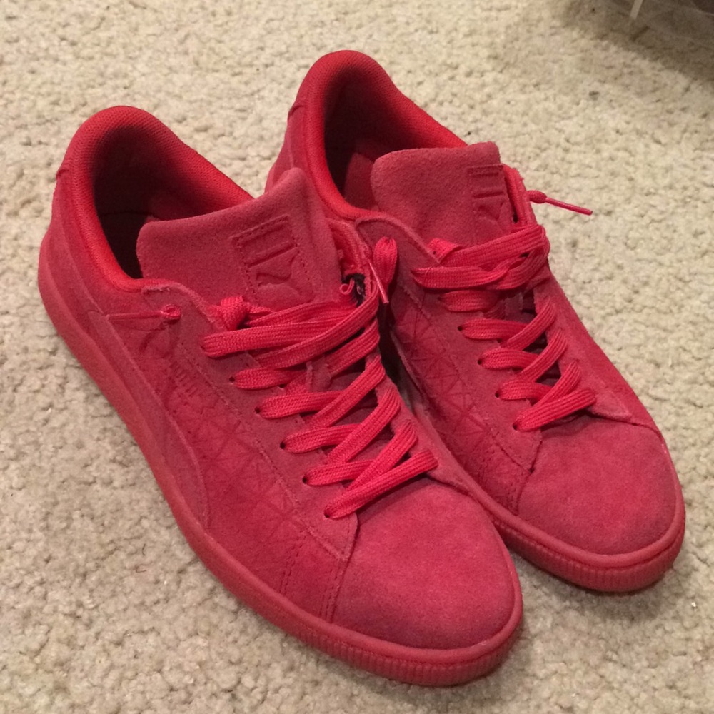 PUMA RED SUEDE✨