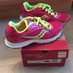 Brand New Pink Saucony Shoes