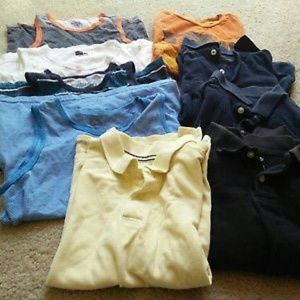 Lot of boys clothes size 9 tshirts polo shirts