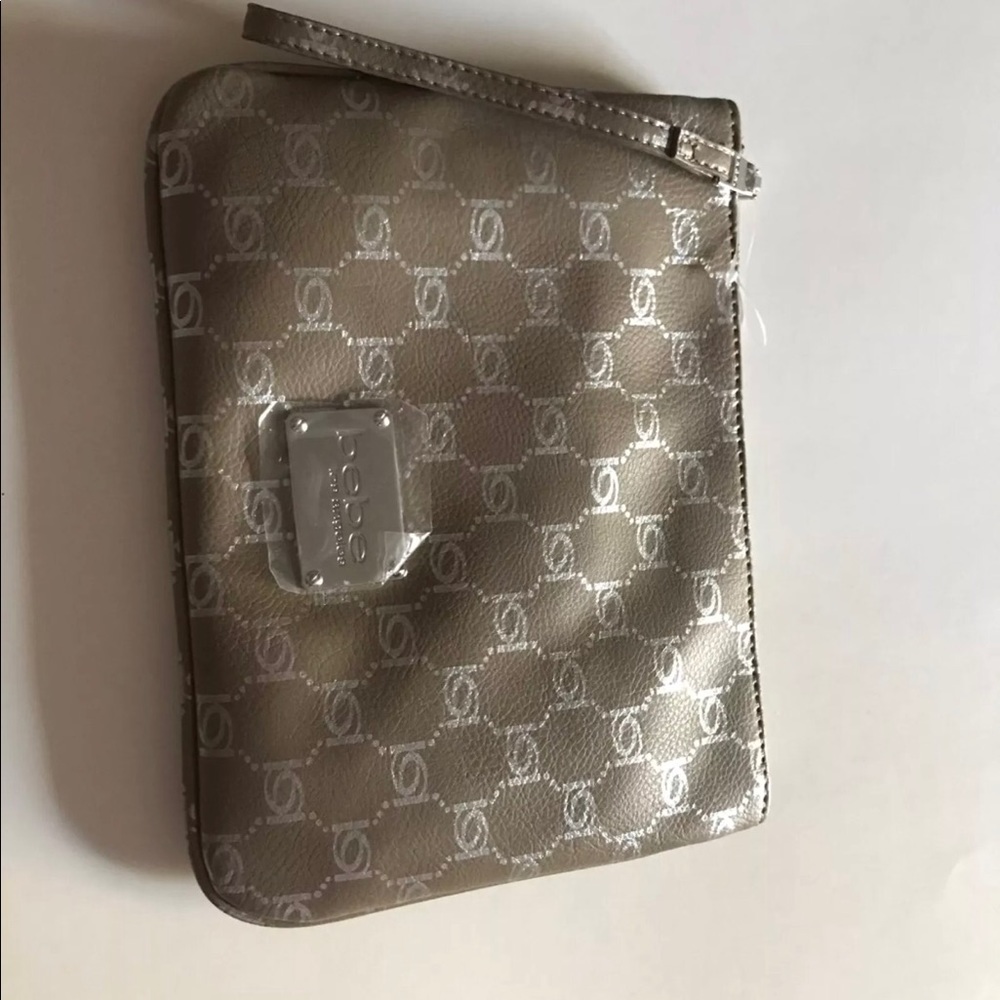 Bebe, Alexis Logo wrist bag