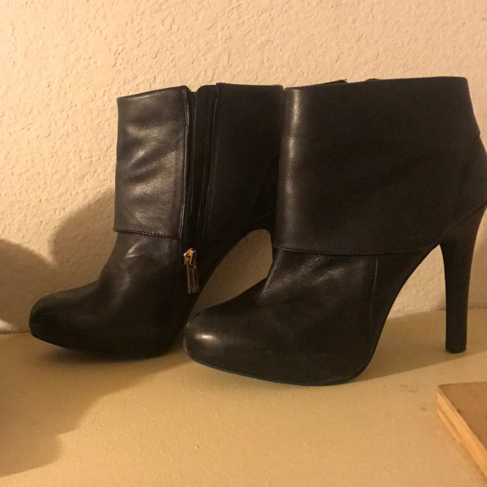 Black booties