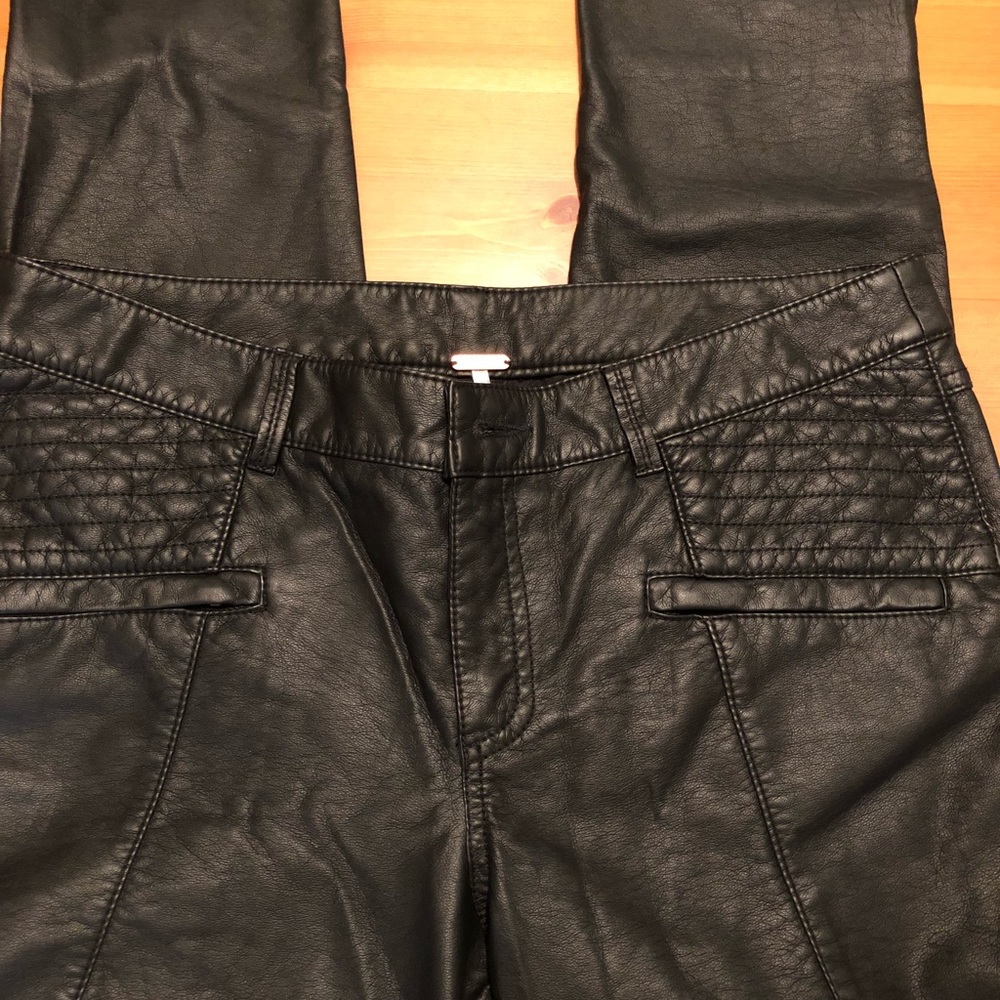 Free people Vegan leather pants - Picture 2 of 7