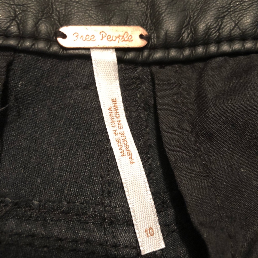 Free people Vegan leather pants - Picture 3 of 7