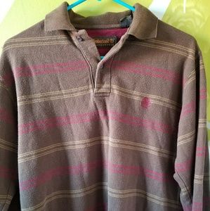 ***TIMBERLAND LONG SLEEVE POLO SHIRT***