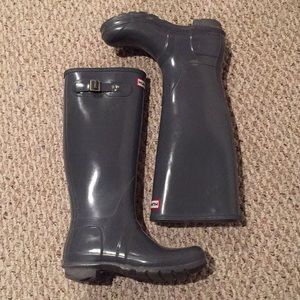 Gray Hunter Boots