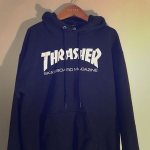 Trasher Black hoodie