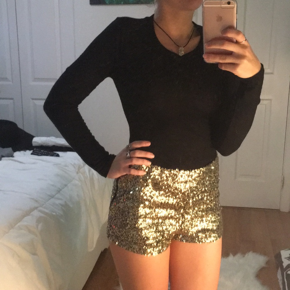 LF Sequin Shorts