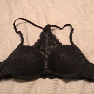 Clasp in front push up bra