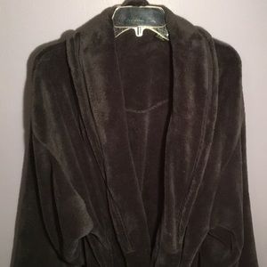 Men's fleece bath robe