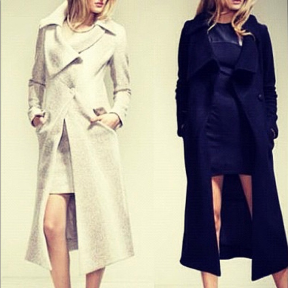 Long wool coat