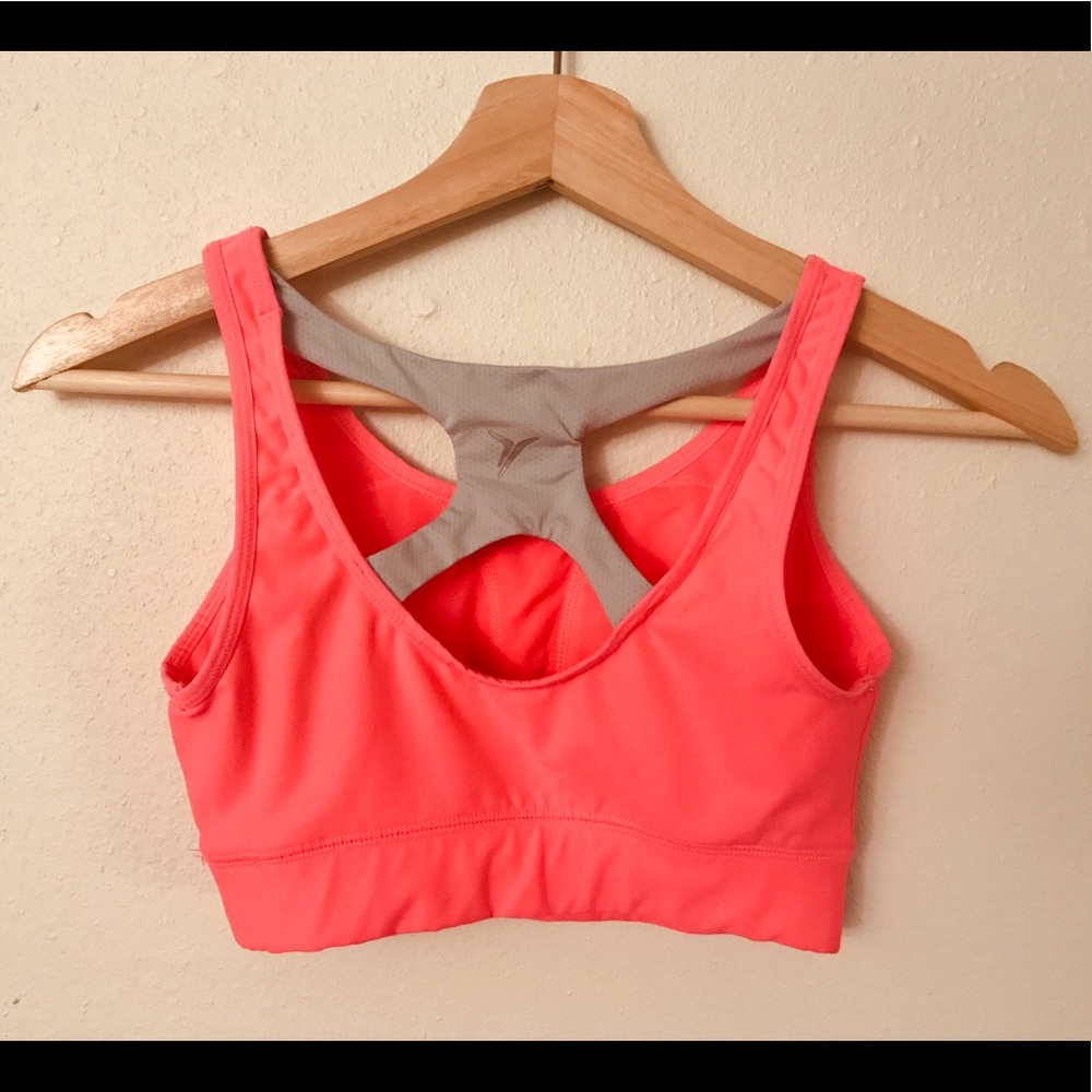 Pink Sports Bra