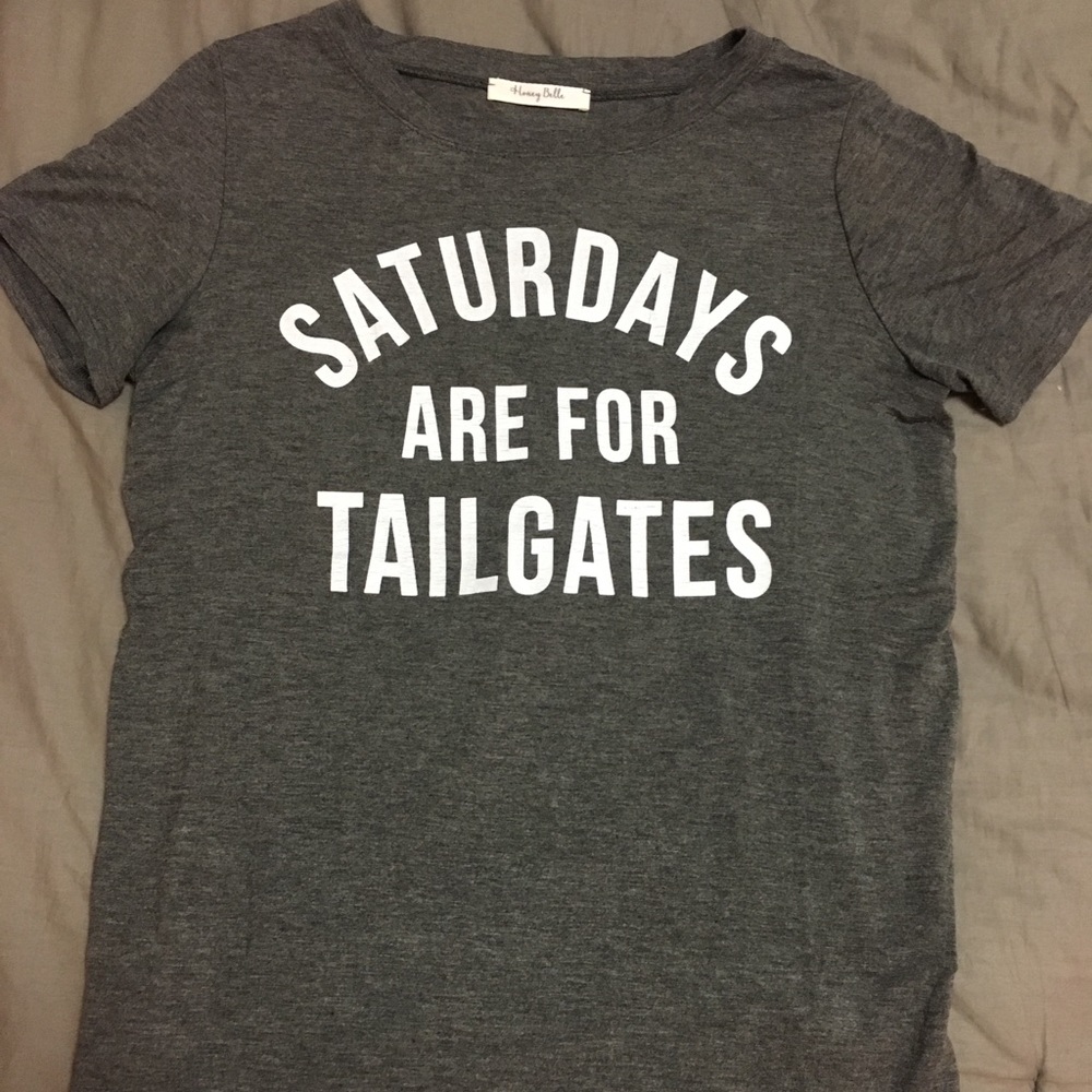 Saturday's are for tailgates tee