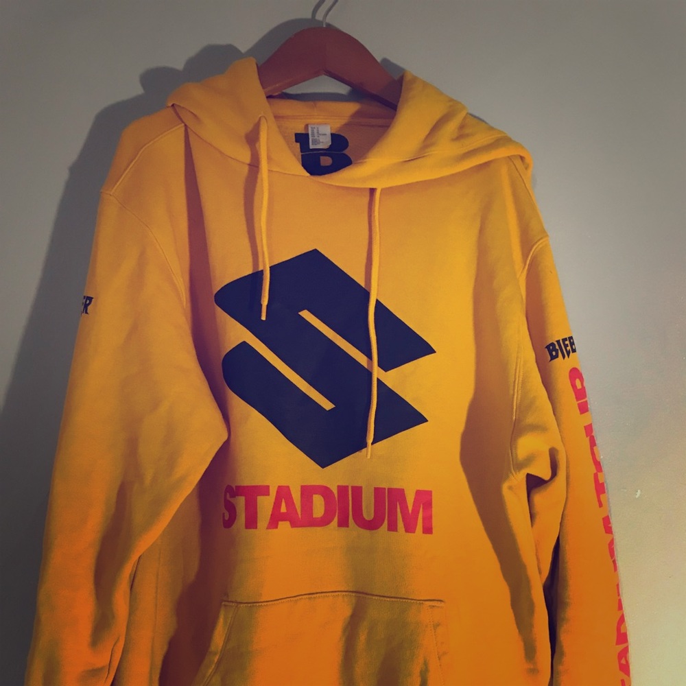Justin Bieber- Stadium hoodie.