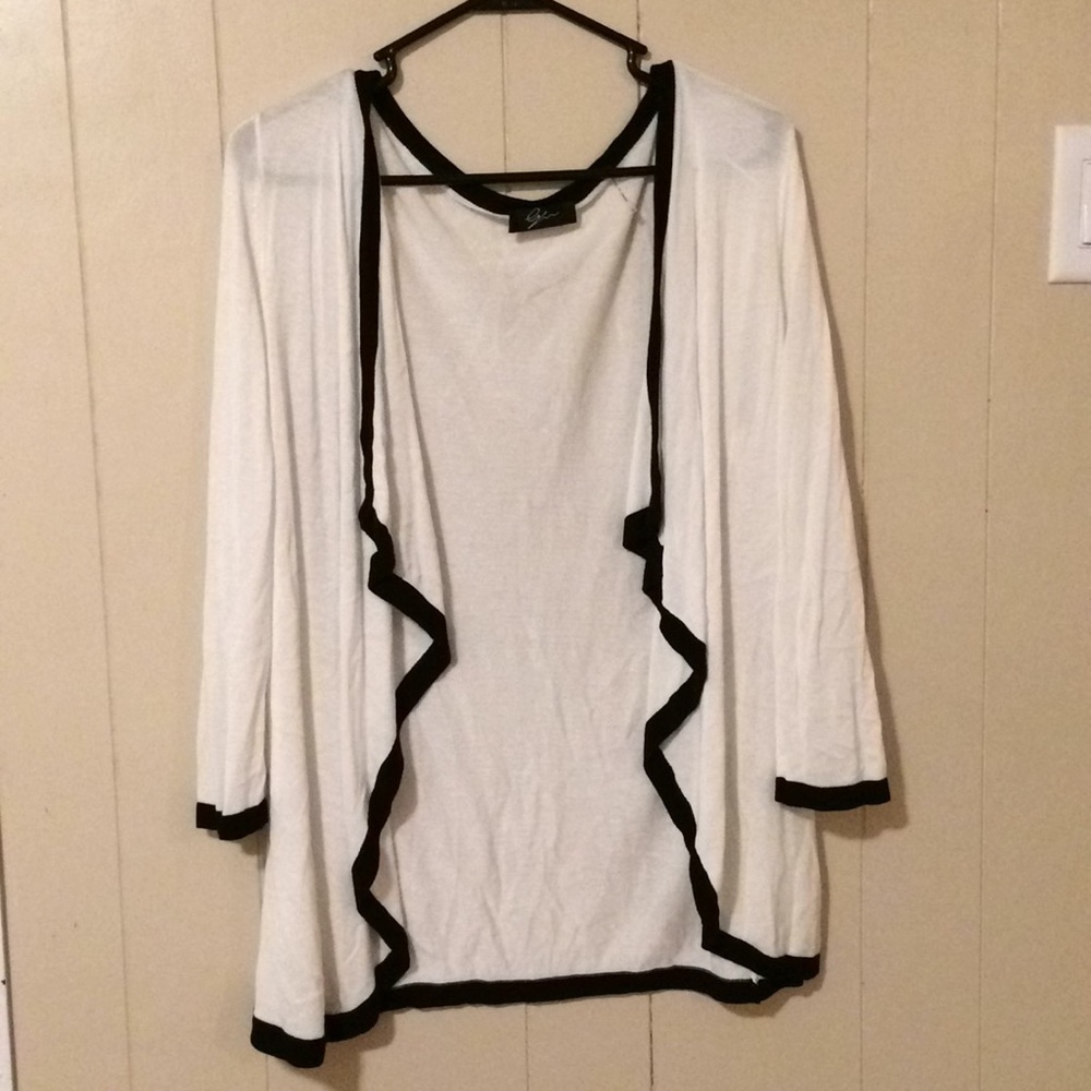 Black & White Cardigan