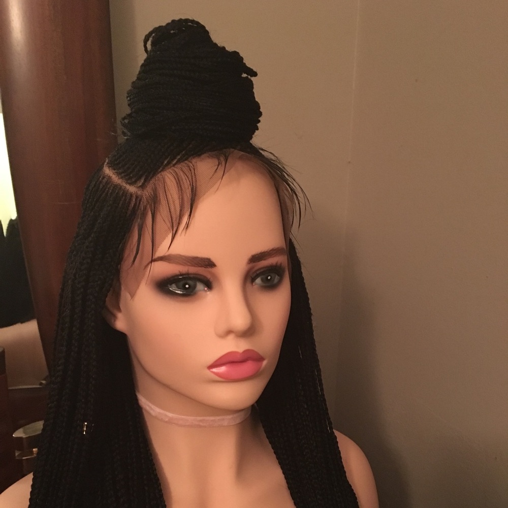 LACE FRONT CORNROW (ONE SIZE FITS ALL HEADS!!)