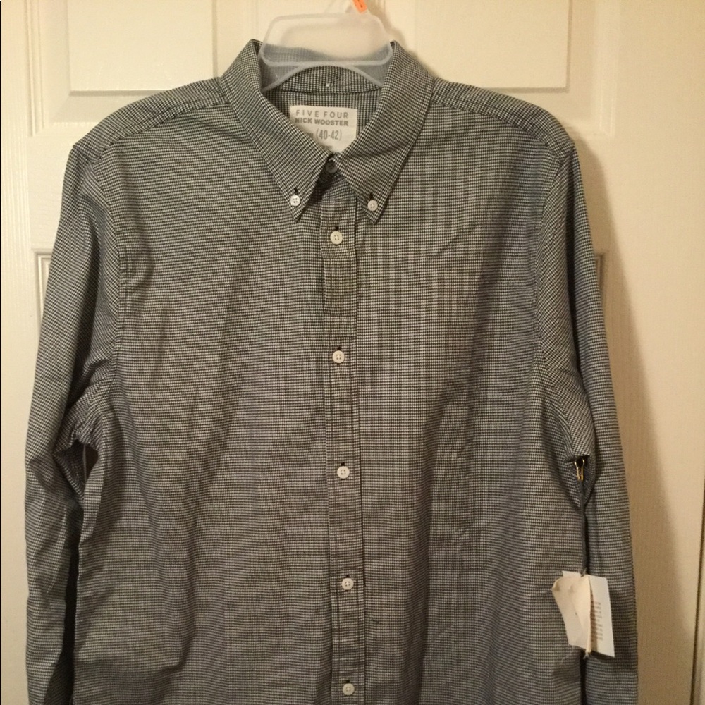 FiveFourClub Casual Long Sleeve Button Down