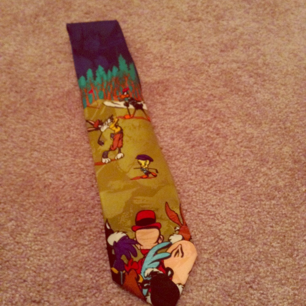 90s looney tune tie