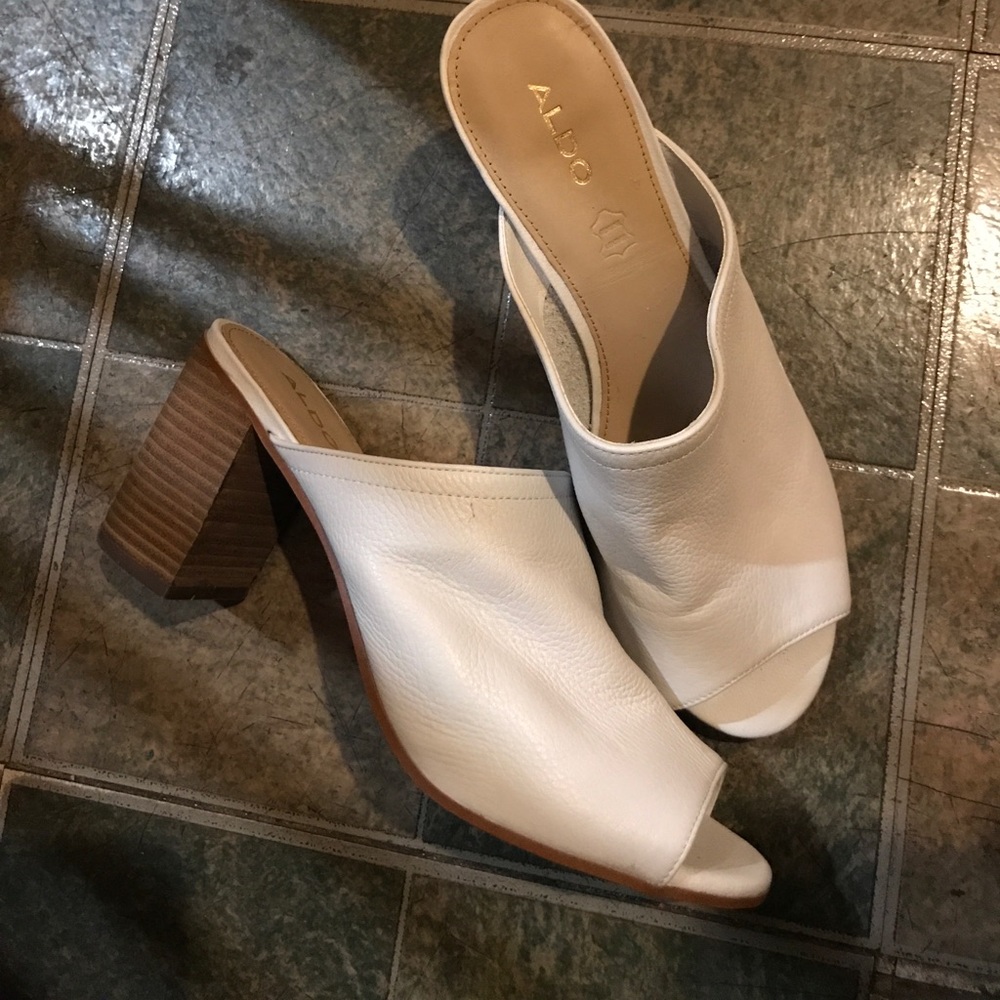 Aldo genuine leather heels