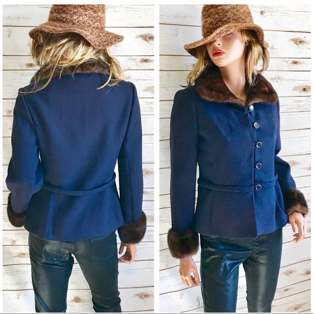 Montaldo’s Stegari VINTAGE Jacket W/ Fur