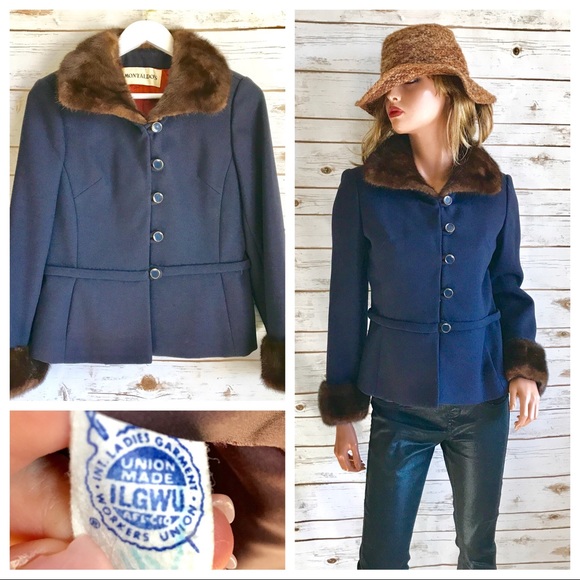 Montaldo’s Stegari VINTAGE Jacket W/ Fur - Picture 3 of 7