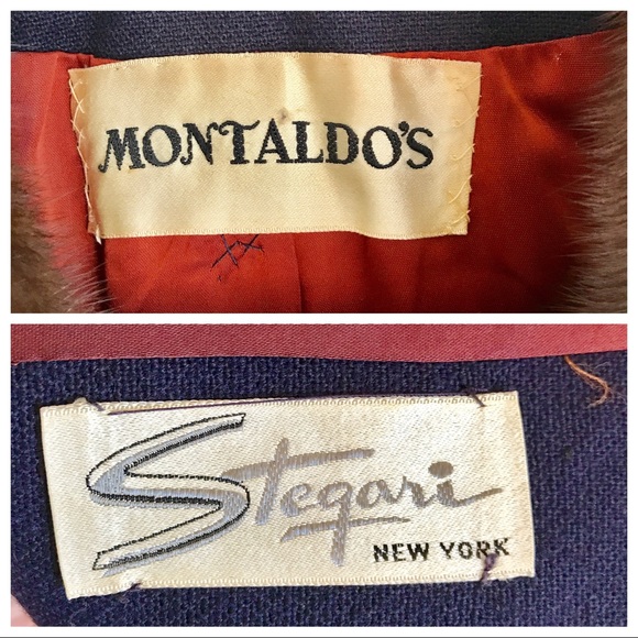 Montaldo’s Stegari VINTAGE Jacket W/ Fur - Picture 4 of 7