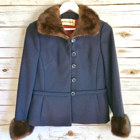 Montaldo’s Stegari VINTAGE Jacket W/ Fur - Picture 2 of 7
