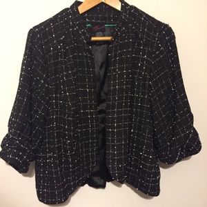Torrid, Ruched Sleeved Blazer