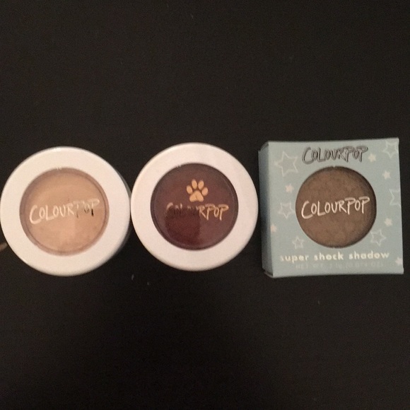 3 Colourpop eyeshadows 1 lip gloss - Picture 2 of 6
