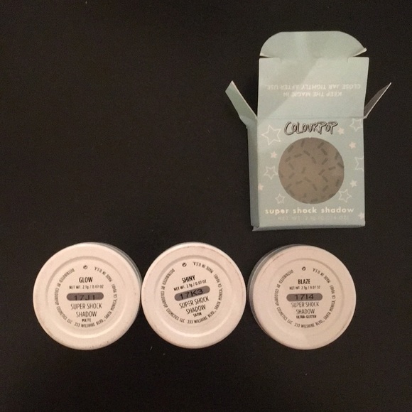 3 Colourpop eyeshadows 1 lip gloss - Picture 3 of 6