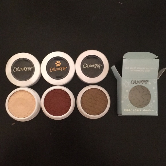 3 Colourpop eyeshadows 1 lip gloss - Picture 4 of 6
