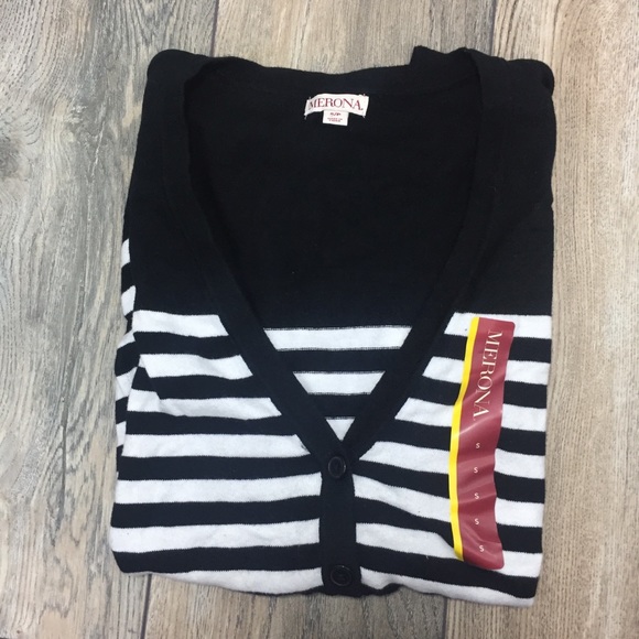 Clearance* Merona button up Sweater Small. NWOT - Picture 2 of 3