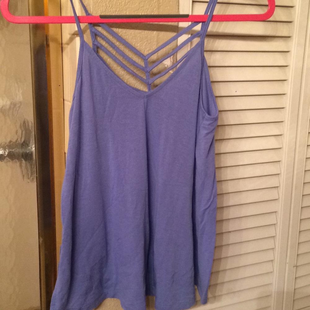Purple tank top