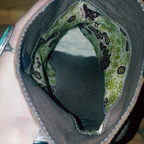 Brown Leather UGG Wedges size 7 - Picture 7 of 8