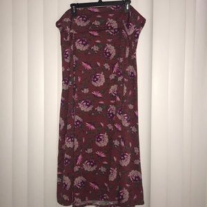 NWOT 3X LuLaRoe Maxi Skirt