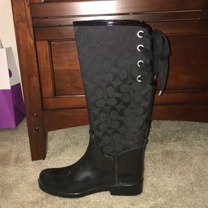 COACH Rain Boots
