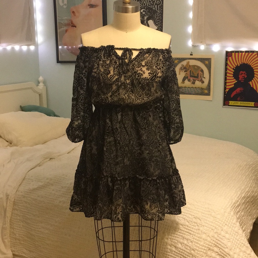 BB Dakota Peasant Dress