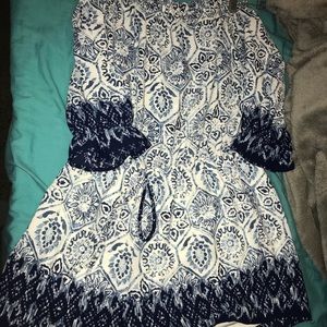 Off the shoulder romper from Entourage Boutique