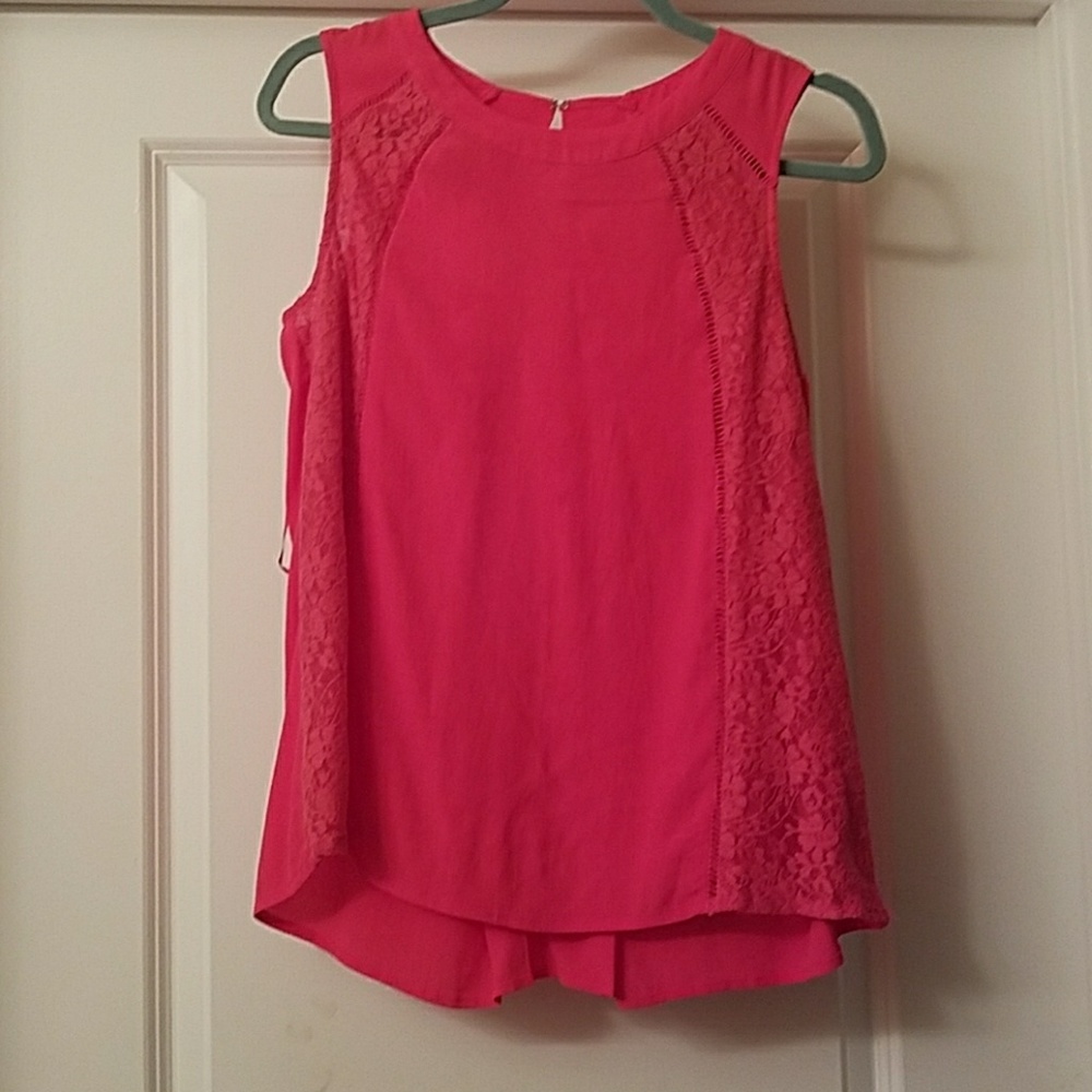 NWOT Pink Sleeveless Top