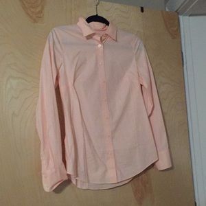 Peach colored J Crew work shirt
