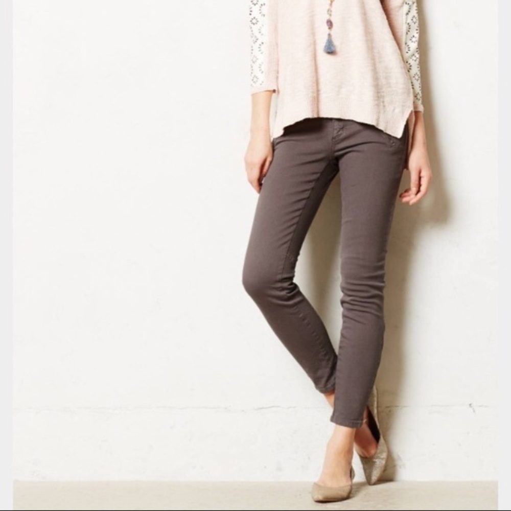 Pilcro Serif Zip Moto Jeans