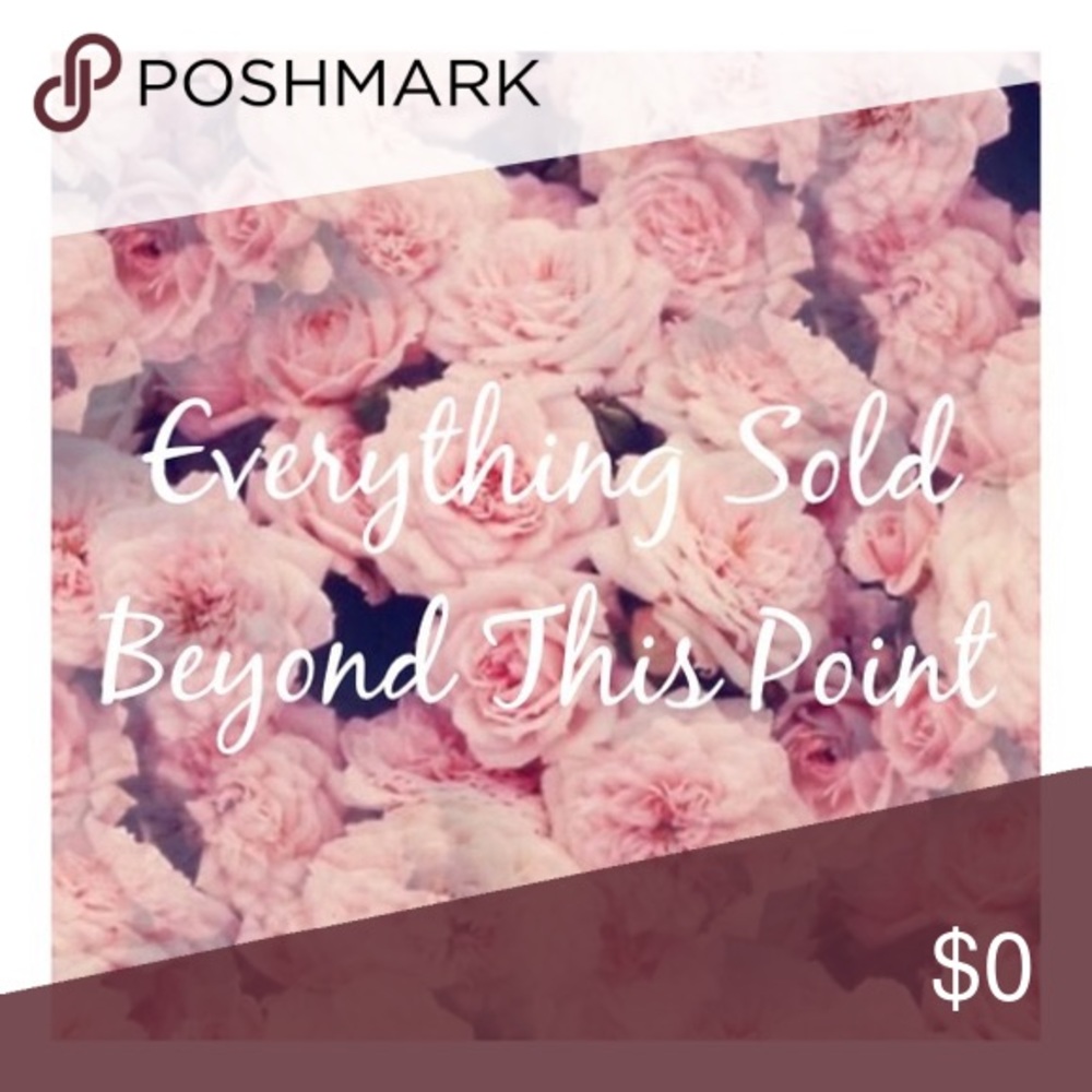 Happy Poshing 🖤